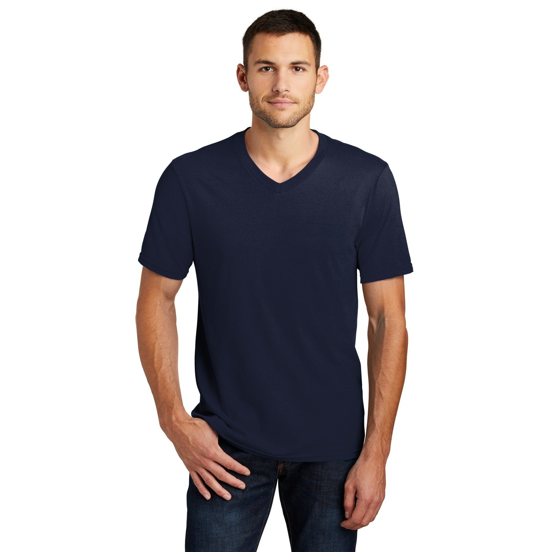 District-District® Very Important Tee® V-Neck. DT6500-MedTech-10